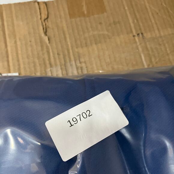 Vintage Jacket Womens Size M Blue Button Front Mod Style Retro 70s Look Blazer - Picture 6 of 6